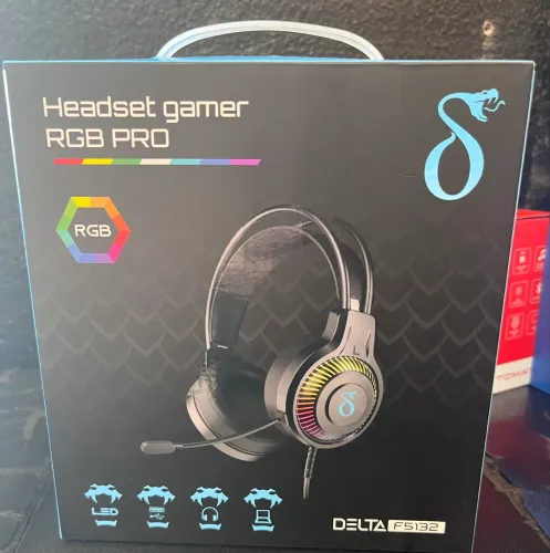 Headset gamer Rgb pro delta fs132