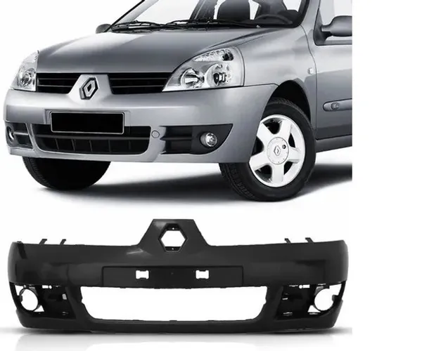 Capa Parachoque Dianteiro Renault Clio 2006 a 2012