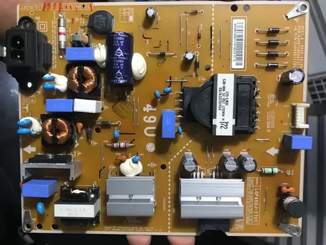 Placa font da tv smart 49UJ6300