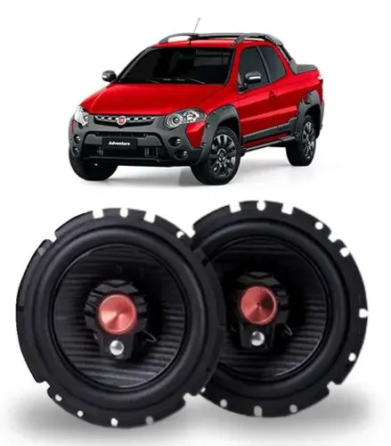 Alto Falante Fiat Strada 2014 A 2016 Automotivo