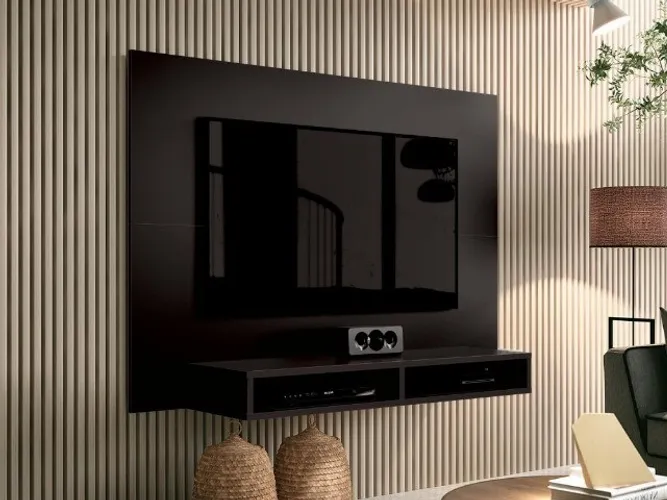 Painel Fox Até 43 Polegadas Preto Até 12x - Frete Grátis