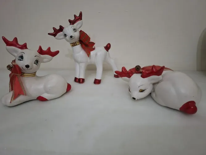Enfeites de Natal: Renas