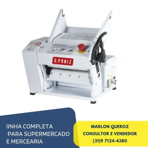 Cilindro de Massas Mesa G-Paniz 30CM Novo