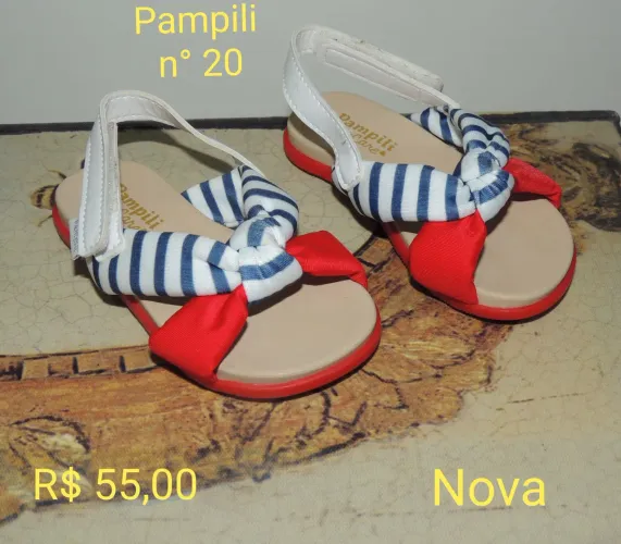 Sandálias, tênis e sapatilha pampili. N° 20
