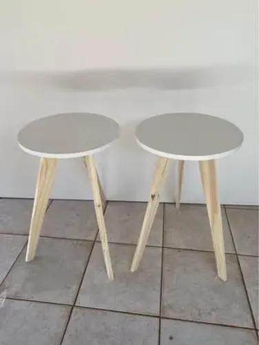 Mesa de centro redondas - 2 peças