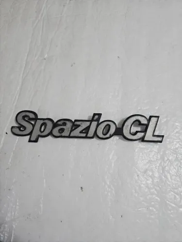 Fiat 147 spazio emblema tampa traseira original