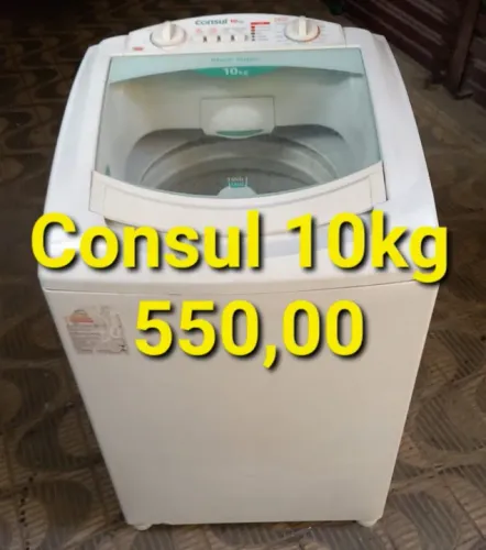 Máquina de Lavar Consul 10kg ENTREGO