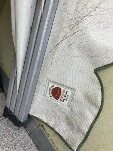 Toldo de lona retrátil