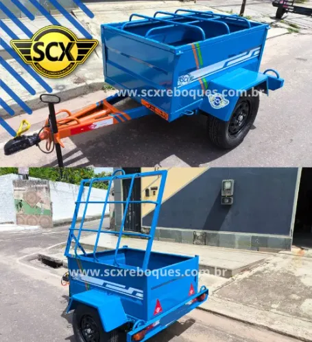 Carretinha para transporte de pequenas cargas 