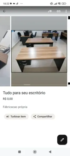 Mesa pe painel em L com gaveta, produtos de ótima qualidade