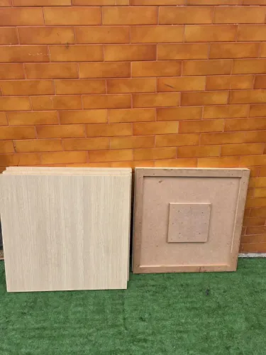 Tampo de madeira mdf