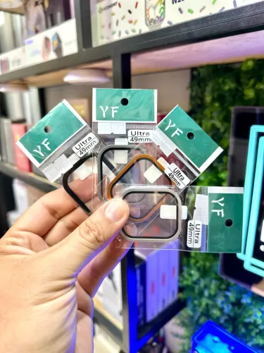 PELICULA C/ BORDA DE ALUMINIO PARA SMARTWATCH ULTRA - 49MM