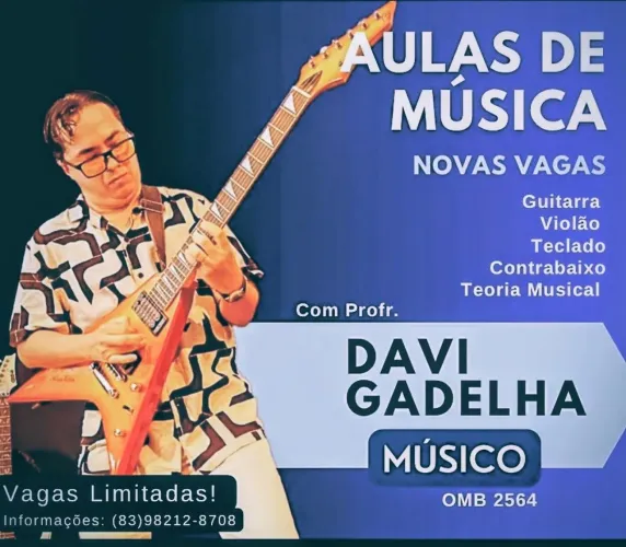 AULAS PARTICULARES DE VIOLÃO GUITARRA TECLADO