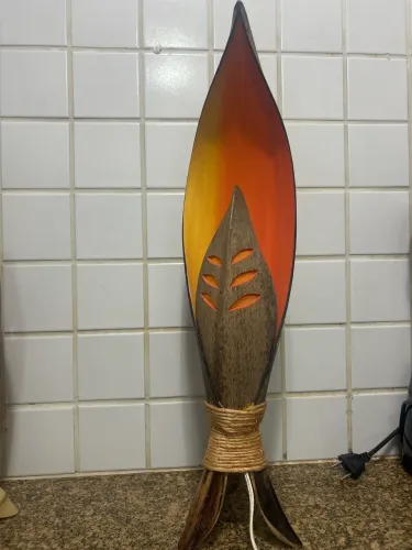 luminária artesanal