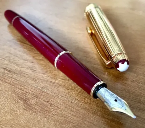 Caneta Montblanc Tinteiro 144 Doue - Nunca Usada!