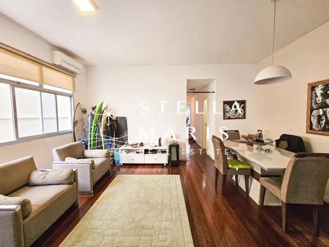 Leblon, Apartamento com excelente planta e iluminado no trecho mão dupla da Timóteo da Cos