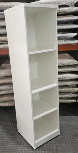 estante torre para livros branca