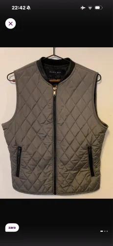 Colete zara cinza