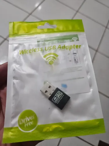Adaptador wifi USB Dual Band para computador ounotebook (Novo) Não faço entregas