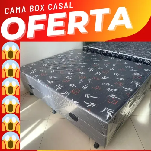 Cama Box Casal - OFERTA Imperdível! D28