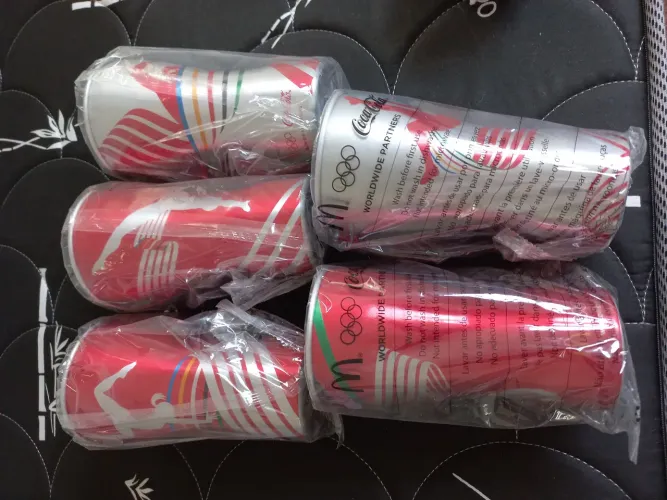Copo aluminio Coca-Cola Olimpíadas rio 2016 Mc donalds