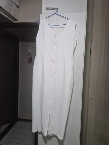 Vestido branco longo tamanho G