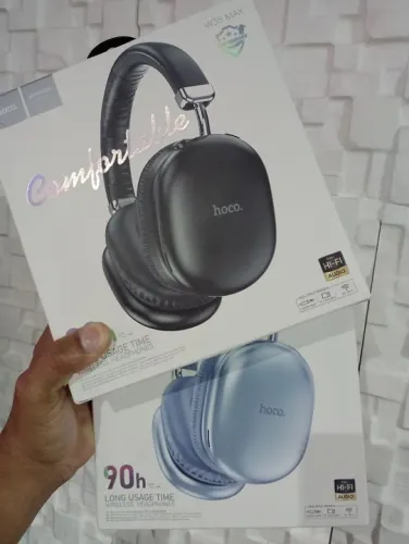 Fone de Ouvido Bluetooth Hoco W35 Max original - 90h de duração da bateria