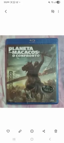 Blue Ray Planeta dos Macacos O confronto