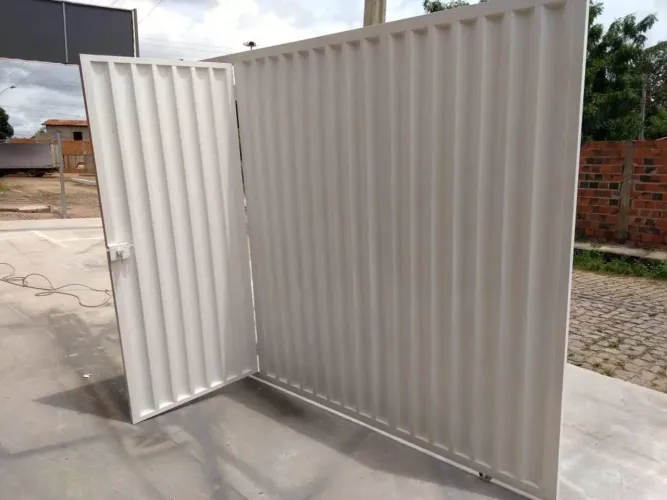 Portão pronta entrega ? galvanizado 3X sem juros 