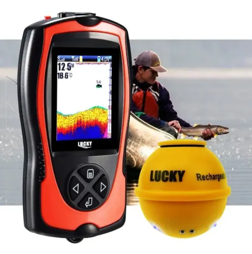 Carretilha molinete. SONAR SEM FIO FISH FINDER NOVO 