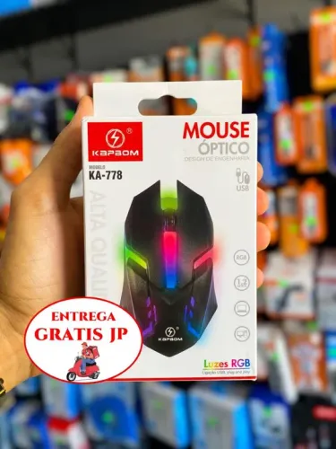 MOUSE GAMER RGB KAPBOM KA-778