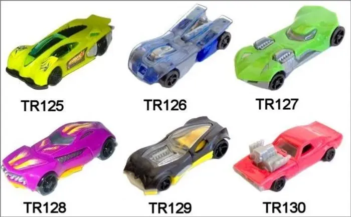 Kinder ovo Carros de corrida Hot Wheels 