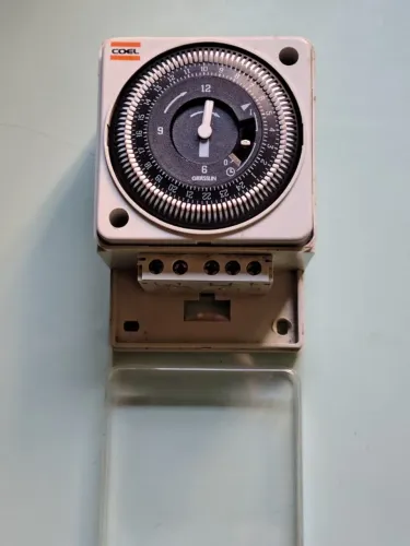 Timer Eletromecânico Diário 15min 220V 60Hz Sem Bateria Coel.