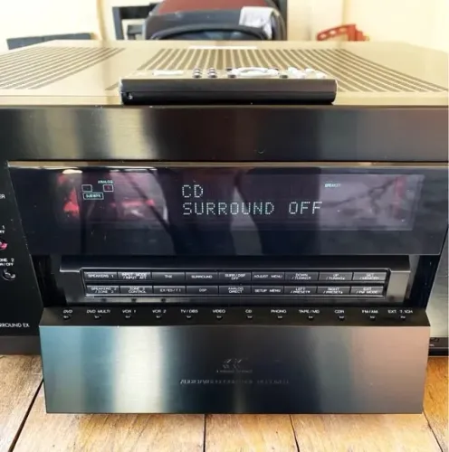 Receivers JVC RX-DP15 A/V