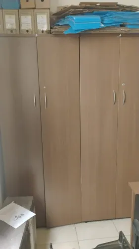 Móveis de Escritório: Armário alto de duas portas