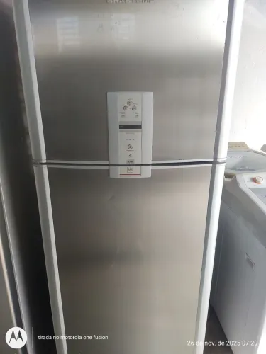 REFRIGERADOR BRASTEMP ATIVE 440L INOX