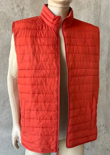 Colete corta vento, Acolchoado, XXL, bolso interno