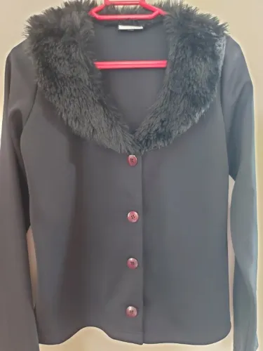 Blazer Social Preto Feminino
