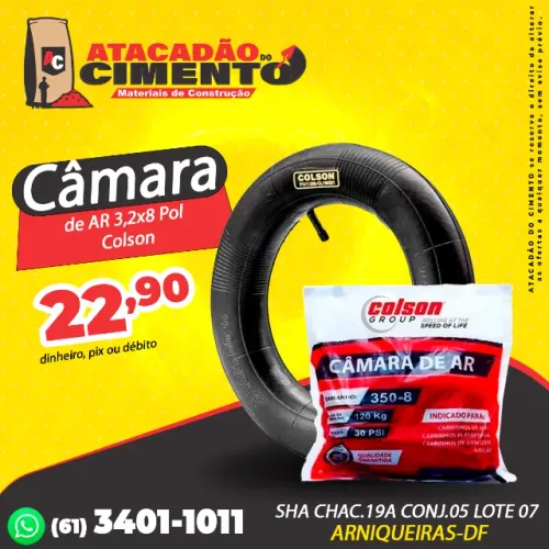 Câmara de AR 3,2x8 Pol Colson