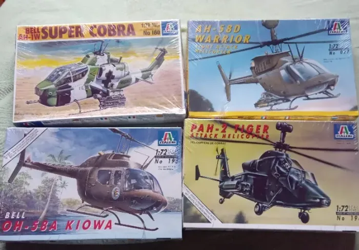 Plastimodelismo - Lote com 4 kits