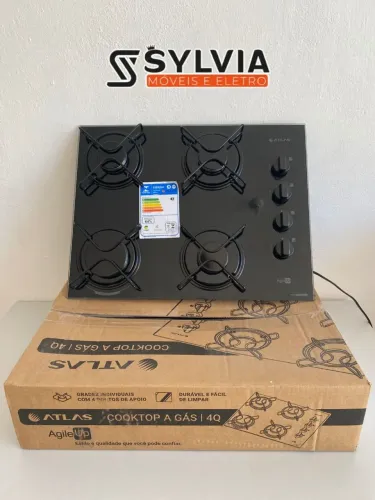Cooktop atlas 4 bocas 