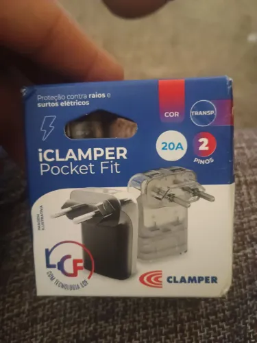 Adaptador iCLAMPER Pocket Fit - Proteção contra surtos