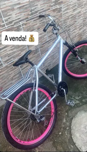 VENDO BICICLETA QUADRO INOX 