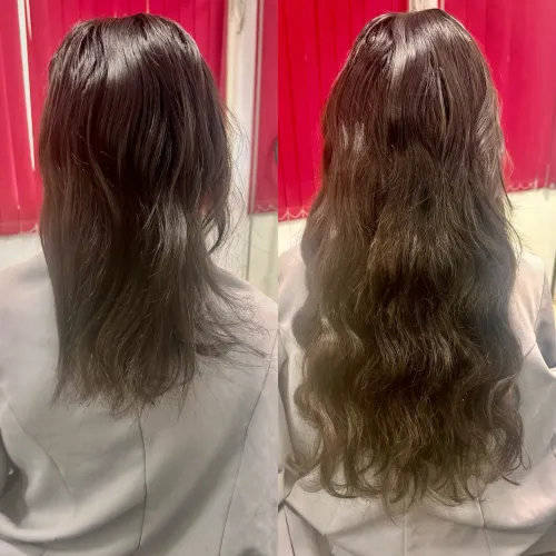 Mega hair Ondulado virgem