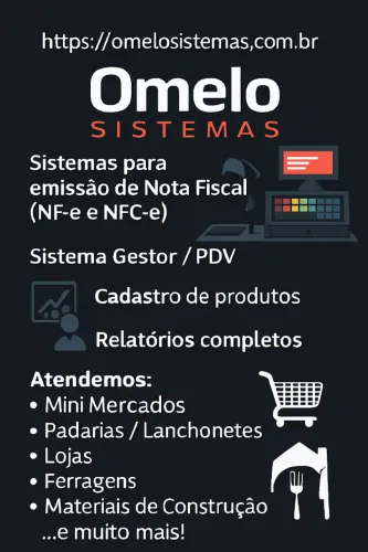 Sistema para mercadinhos, mecearias, lojas de departamentos, ferragens, distribuidoras beb