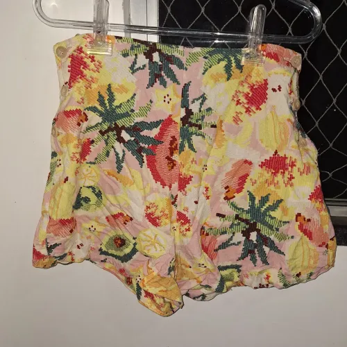 Short de linho FARM