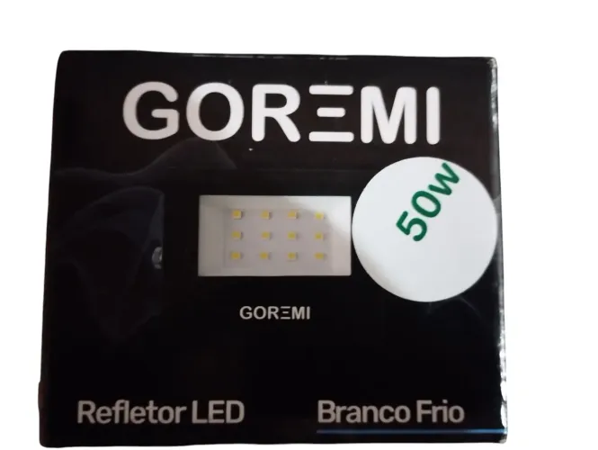 Refletor LED Branco Frio GOREMI 50W envio por Uber flash cobro  uma taxa de envio