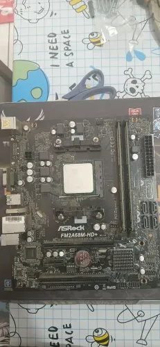 KIT Processador Athlon x4 860K FM2 com 16gb de Ram ddr3 e placa mae As rock FM2a68m