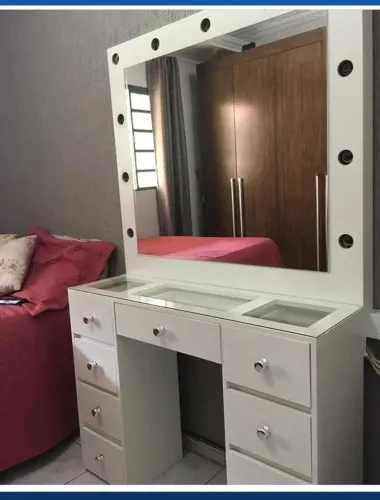 Penteados camarim MDF ( sob encomenda)