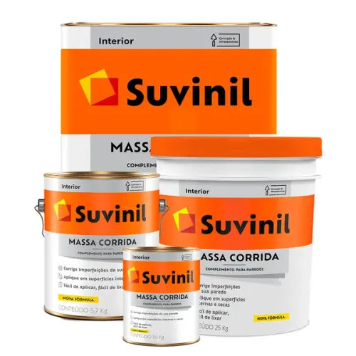 MASSA CORRIDA  CORAL SUVINIL 18 LT 25 KG  LATA BALDE